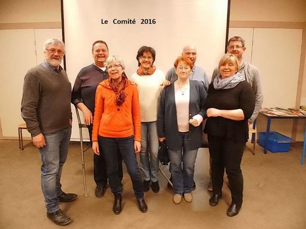 Photo du comité - Noël 2016